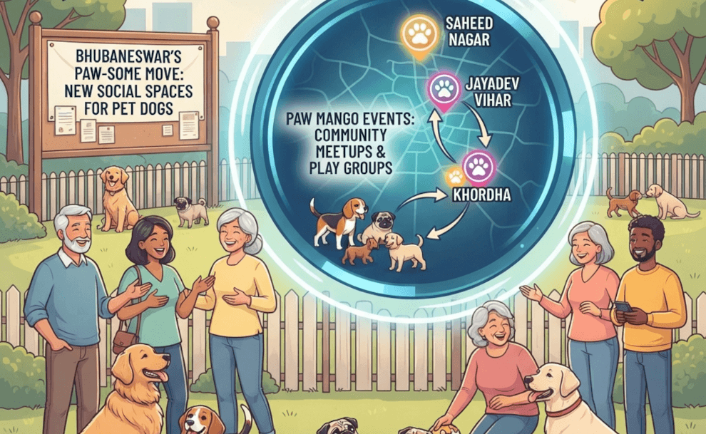Bhubaneswar’s Paw-some Move: New Social Spaces for Pet Dogs